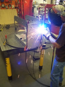 MIG Welding Stainless Tank